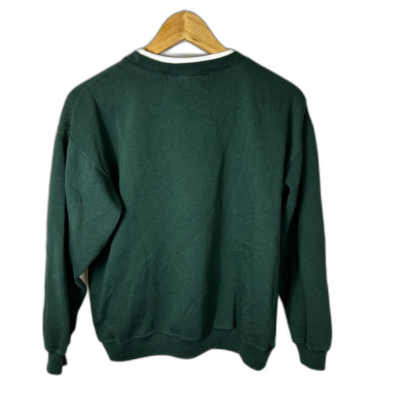 Vintage Bold Spirit Green Gingerbread Cookies Grandma Christmas Sweatshirt Sz M - Picture 7 of 10